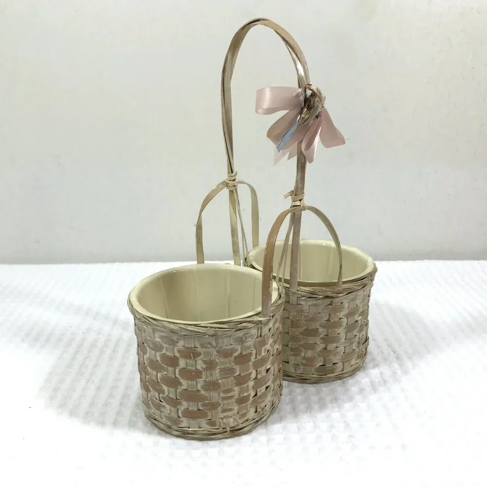 Vintage Basket Planter